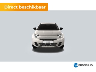 Fiat 600 e La Prima | 10,25" touchscreen radio met Bluetooth, DAB & USB | Automatische airconditioning | Extra getint glas achter