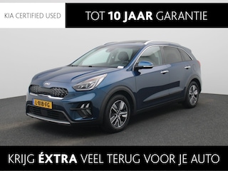 Kia Niro 1.6 GDi ExecutiveLine Trekhaak | Leder | Open Dak | Elektr. Stoel met Geheugen | Stoelverwarming | Adapt. Cruise | Camera | Keyless | Navi