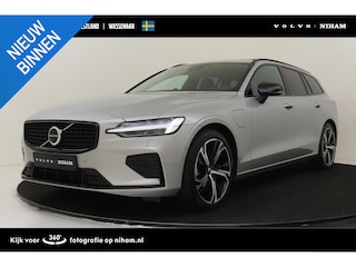 Volvo V60 T8 PLUG-IN HYBRID AWD ULTRA DARK *FULL OPTIONS!* -PANO.DAK|BOWERS&WILKINS|GEVENT.LEDER+MASSAGE|360°CAM|HEAD-UP DISP.|TREKHAAK|19"