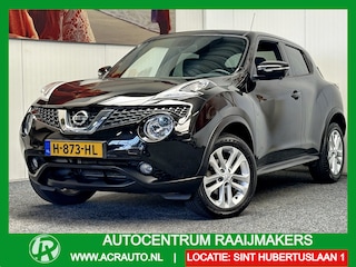 Nissan Juke 1.2 DIG-T S/S ACENTA NAVIGATIE CRUISE CONTROL CLIMATE CONTROL 360 CAMERA BLUETOOTH TELEFOON DODEHOEKSENSOREN ZEER MOOI !!