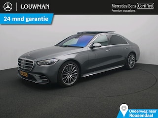 Mercedes-Benz S-klasse 450 e Lang AMG Line | Org NL | Panoramadak | Alarm | Executive Rear PLus | Chaffeurspakket | Rijassistentiepakket | Inclusief 24 maanden Mercedes-Benz Certified garantie voor Europa.