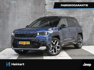 Jeep Compass First Edition 1.6 Plug-In e-Hybrid 225pk Automaat PANO | MASSAGE | ADAPT. CC | 360° CAM. | DODE HOEK | 20''LM