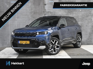 Jeep Compass First Edition 1.6 Plug-In e-Hybrid 225pk Automaat PANO | MASSAGE | ADAPT. CC | 360° CAM. | DODE HOEK | 20''LM