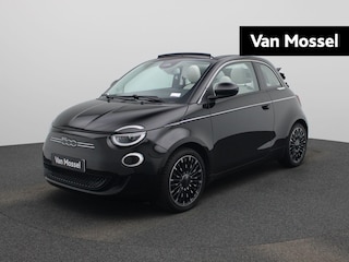 Fiat 500 42 kWh La Prima | Cabrio | Camera | Navigatie | Leder |