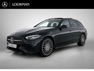 Mercedes-Benz C-klasse Estate 300 e 140 Years Edition | Comfortpakket Plus | Nightpakket | Parkeerpakket met 360°-camera | Trekhaak | Middenconsole metaalstructuur | GUARD 360° Plus | Panoramaschuifdak | Warmtewerend, donkergetint glas |  19" multispaaks lichtmetalen AMG-velgen |