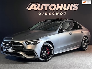 Mercedes-Benz C-klasse 300 e AMG Line Limousine MagnoMatt/ Pano/ Memoryseats/ Massage/ 360 Camera/ Stoelverkoeling/ ACC/ Ambient