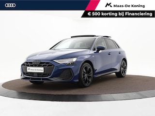 Audi A3 Sportback 40 TFSI e S edition · Panoramadak · Camera · Sonos Sound · Dodehoeksensor · Head-Up Display · Keyless · Garantie t/m 31-08-2030 of 100.000km