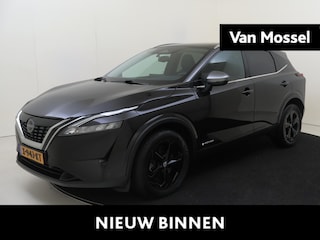Nissan Qashqai 1.5 e-Power Black Edition | airco automatisch | Apple Carplay/Android | cruise control adaptief | dodehoekdetectie met correctie | full-LED koplampen | lederen interieurdelen | lichtmetalen velgen 18" | navigatiesysteem full map | panoramadak | voorstoelen verwarmd |