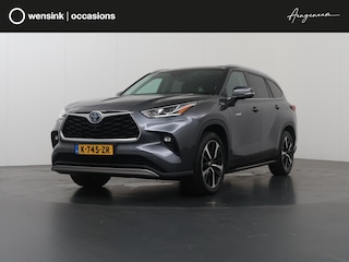 Toyota Highlander 2.5 AWD Hybrid Premium | 7-Zitplaatsen | 2000kg trekkracht | LED | Panoramadak | Trekhaak | Navigatie | Ele. verstelbare stoelen + geheugen | Stoelverwarming voor + achter | Stoelkoeling | 360 Camera | Adaptieve Cruise Control |