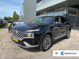 Hyundai Santa Fe 1.6 T-GDI PHEV 265pk Premium Sky | Panoramadak | HUD | Carplay | Leder | Stoelverwarming/koeling | Premium Audio | Elec.bed. achterklep | 360 Camera | DAB | Navigatie |