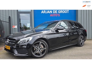 Mercedes-Benz C-klasse Estate 180 AMG Navi Pano Cruise Trekhaak Leder Camera LED