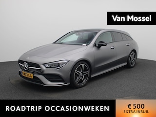 Mercedes-Benz CLA Shooting Brake 200 Business Solution AMG | Automaat | Schuifdak | Focal | Trekhaak | Apple Carplay / Android Auto | Stoel- Stuurverwarming | 360 Camera | Memory Seats | Adaptieve Cruise Control | Sfeerverlichting | Virtual Cockpit | Climate Control | Lichtmetalen velgen |