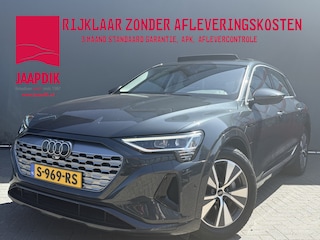 Audi Q8 e-tron BWJ 2023 50 quattro340 PK Edition 95 kWh TREKHAAK | PANO | LEDER | FULL LED | STOELVER. | DAB + | CARPLAY + ANDROID | NAVI | CLIMA | CRUISE | LMV | PDC