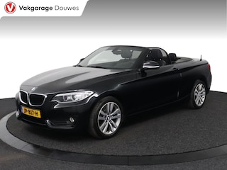 BMW 2-serie Cabrio 220i |NAP|Automaat|Leder|Stoelverwarming|Navi