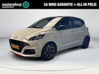 Hyundai i10 1.0 T-GDI N Line 5-zits | Apple Carplay/Android Auto | N-Line pakket | Lichtmetalen velgen | Stoel/stuurverwarming | Achteruitrijcamera |