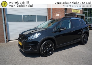 Peugeot 2008 1.2 PURETECH GT-LINE LUXE KEURIGE NETTE STAAT ORIGINEEL NL PANORAMADAK CAMERA 1/2LEDER ANDROID/APPLECARPLAY NAVI ECC AIRCO CRUISECONTROL PDC 17INCH LMV BLUETOOTH ENZ...