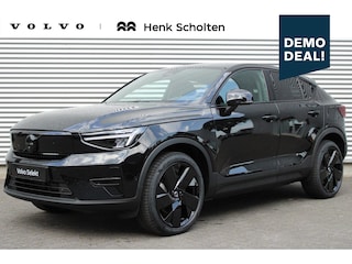Volvo EC40 Twin Motor Ultra Black Edition Europa 82 kWh | Visual Park Assist met 360° Camera | Harman/Kardon | Vast Panoramadak | Elektrisch Verstelbare Voorstoelen Met Geheugen | Connect Microtech/Nubuck Bekleding | BLIS | Adaptive Cruise Control | Stoelverwarming Voor- en Achter | Stuurverwarming | Pilot Assist | Elektrische Achterklep Met Sensorsturing | Keyless |