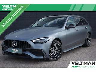 Mercedes-Benz C-klasse 300 e AMG Line PANORAMADAK DIGITAL LIGHT CRUISE CAMERA TREKHAAK