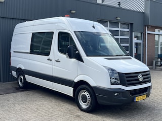 Volkswagen Crafter 2.0 TDI L2H2 Kast Inrichting Trekhaak 3500kg Omvormer Standkachel Airco Cruise controle Werkplaats Lang hoog Sortimo inrichting 1e eigenaar Dealer onderhouden Euro 6 Servicewagen