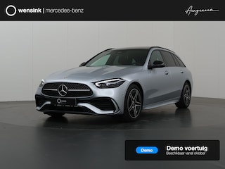 Mercedes-Benz C-klasse Estate 180 Business Solution AMG | Night pakket | Panoramadak | Trekhaak | Verwarmde stoelen |