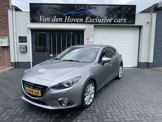 Mazda 3 2.0 HP GT-M HUD|DODEHOEK|BOSE|STOELVERW|NAVI|XENON