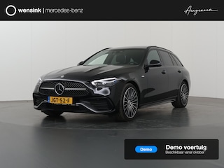 Mercedes-Benz C-klasse 300e Business Solution AMG | Panoramaschuifdak | Night | Burmester | Rijassistentiepakket Plus | Matrix Led