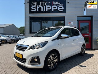 Peugeot 108 1.0 e-VTi Allure TOP! -AUTOMAAT-CABRIO-CLIMA-LANE ASSIST-DAB+-5 DEURS-LICHTMETALEN VELGEN-ORIGINEEL NEDERLANDS!-