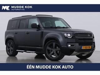 Land Rover Defender 110 5.0 P525 110 V8 Carpathian Edition | Luchtvering | Treeplanken | Meridian Surround | Koelbox | Trekhaak | ClearSight