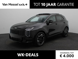 Kia Sportage 1.6 T-GDi Hybrid GT-Line Panorama Dak | Elek. Stoelen | Stoel en Stuur Verwarming | Navigatie | Climate Control | VOORRAAD!