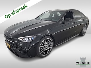 Mercedes-Benz C-klasse 180 AMG Line 1e-Eig. & Dealer-Onderh. BOVAG-Garantie. NL-Auto.