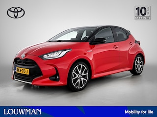 Toyota Yaris 1.5 Hybrid Style | Head-up Display | Stoel+stuurverwarming | Draadloze telefoonlader | Apple CarPlay/Android auto | Climate control | Cruise Control Adaptive |