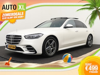 Mercedes-Benz S-klasse 580e AMG Pano-dak Stoelventilatie Head-Up Display