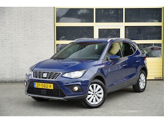 Seat Arona 1.0 TSI Automaat! Xcellence Business Intense BJ2019 Lmv 16" | Led | Pdc | Keyless entry | Afneembare trekhaak | Achteruitrijcamera | App-Connect | Navi | Dashboard verlichting | Climate control | Cruise control | Zwarte hemel | Extra getint glas