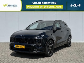 Kia Sportage 1.6 T-GDi Plug-in Hybrid GT-PlusLine | Stoelverwarming voor/achter | stuurverwarming | stoelventilatie | Lichtmetalen velgen | 360 Camera | Adaptive cruise | Dode hoek | Schuif-kanteldak |