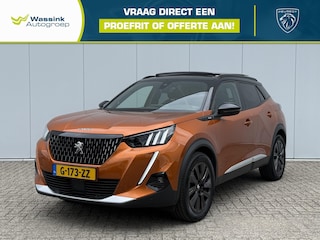 Peugeot 2008 1.2 PureTech GT Carplay | Vol leder | Schuif-kantel dak | Stoelverwarming | Adaptive cruise | Start stop | Focal geluidssysteem | Dode hoek | Achteruitrijcamera |