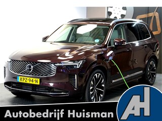 Volvo XC90 2.0 T8 AWD 335kW/456pk Aut8 Recharge Ultra Bright 7P LUCHTVERING + BOWERS&WILKINS + EL. TREKHAAK + ADAPT.CRUISE + PANORAMADAK + HEAD-UP + STOEL-&STUURVERWARMING + LEDEREN DASHBOARD + 360 CAMERA + STOELVENTILATIE + ACHTERBANKVERWARMING + 21" LM-VELGEN!!
