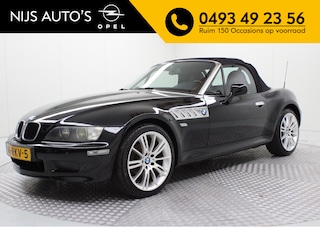 BMW Z3 Roadster 1.9i S | airco | lederen bekleding | stoelverwarming | radio cd | centrale deurvergendeling } 18 inch LM