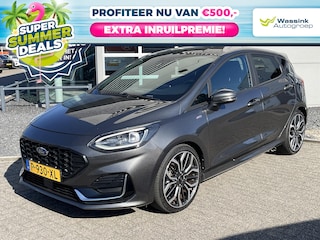 Ford Fiesta 1.0 Ecoboost 125pk ST-Line Vignale Hybrid Automaat I SUMMER DEAL | Trekhaak I Adaptive | B & O | Navigatie I Winter Pack
