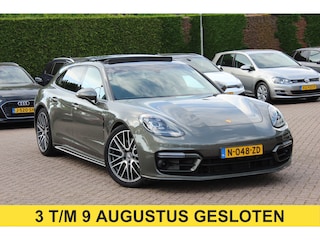 Porsche Panamera Sport Turismo 2.9 4 E-Hybrid / Panoramadak / 360Camera / Head-up / Softclose / Sportdesign+Chrono / 21'' / Sportuitlaat / Bose / Keyless / Stoelverwarming 4x / Stoelventilatie / Stuurverwarming / Dodehoek / DAB / ACC