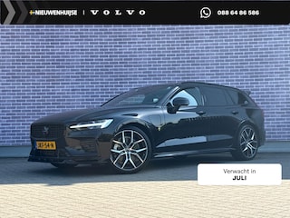 Volvo V60 T6 Plug-in hybrid AWD Ultra Dark | Bowers & Wilkins | 20" Polestar Velgen | Heico Spoiler | Trekhaak | Massage & Ventilatie Stoelen | Adaptieve Cruise Control | Styling Pack | Styling Pack | Black Pack |