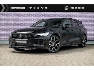 Volvo V60 T6 Plug-in hybrid AWD Ultra Dark | Bowers & Wilkins | 20" Polestar Velgen | Heico Spoiler | Trekhaak | Massage & Ventilatie Stoelen | Adaptieve Cruise Control | Styling Pack | Styling Pack | Black Pack |