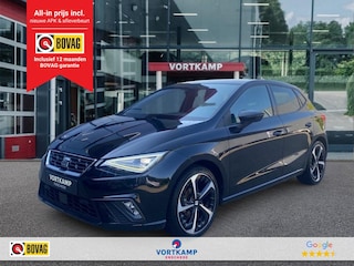 Seat Ibiza 1.0 TSI FR TREKHAAK/ALCAN-LEDER/CAMERA/ACC/CLIMA/STOELVERW/CARPLAY