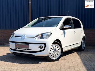 Volkswagen Up 1.0 high up! White Leer, Airco, 5drs, Navigatie