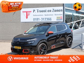 Citroën C5 Aircross 1.2 PureTech Shine Panoramadak! Elektrische bestuurdersstoel/Apple carplay/Stoelverwarming/360 graden camera/Parkeersensoren/Lane assist/Elektrische achterklep