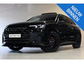 Audi Q8 55 TFSI e quattro Pro Line S |Pano |RS Zetels+Rode gordels |B&O |360° |Trekhaak |Memory |Sfeer |ACC
