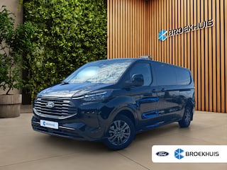 Ford Transit Custom 320 2.5 PHEV 233PK L2 Limited Dubbele Cabine Omvormer | 2x Schuifdeur | Imperiaal wegklapbaar | Trekhaak | Verw. stuurwiel | 17"