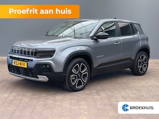 Jeep Avenger Summit 54 kWh 18"Lichtmetaal | Adaptive Cruise | Climate Controle | Keyless Start | Carplay | LED | Digitaal Dashboard | Achteruitrijcamera | Airco (automatisch) | Cruise control adaptief