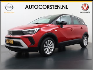 Opel Crossland 1.2T 131PK Automaat Stoel+Stuurverwarming AGR-Comfort Stoel 360°Camera Apple Carplay Android Auto Navi EccElegance Cruise Control Pdc Isofix DAB Bluetooth Lane Assist Led Lmv Regen-Lichtsensor