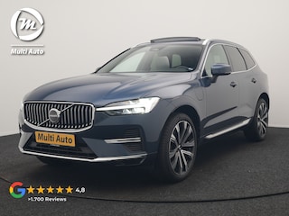 Volvo XC60 T6 AWD Plus Bright PHEV 350pk LONG RANGE Dealer O.H | Panodak | Adaptive Cruise | Tailored Wood Sportstoelen Memory & Verwarmd | Blis | Keyless | Apple Carplay | Google Assistant | Pilot Assist | Navigatie | Virtual | DAB | 21"L.M | Plug In Hybrid |