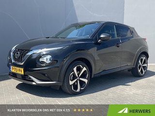 Nissan Juke 1.0 DIG-T N-Design / Premium Audio Systeem / Cold Climate Pack / Full-Map Navigatie / 100% dealer onderhouden / Apple Carplay&Android Auto / Technology Pack / Adaptief Cruise Control / Schakelmogelijkheid Aan Stuur / Keyless /
